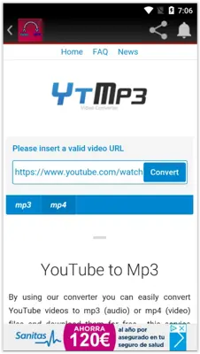 Convert To MP3 android App screenshot 4